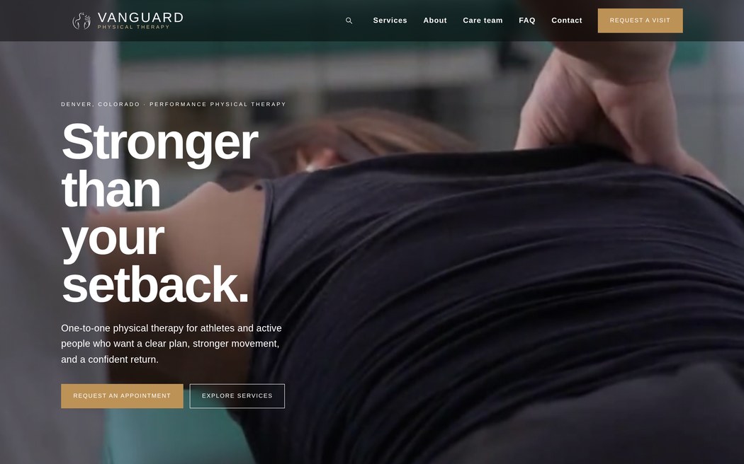Bold design direction example