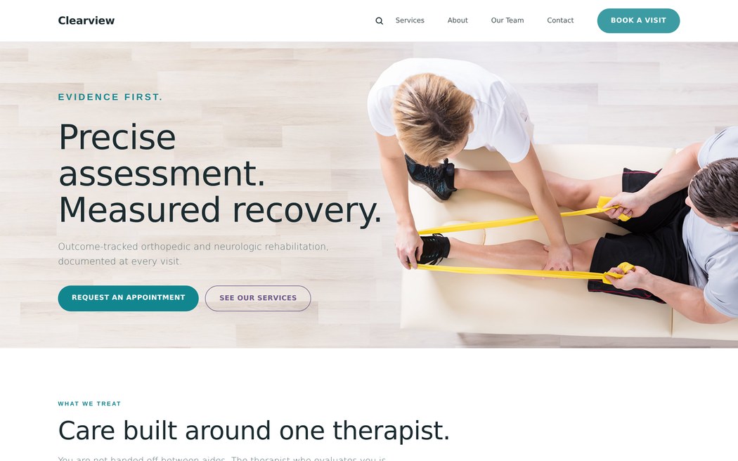 Clinical design direction example