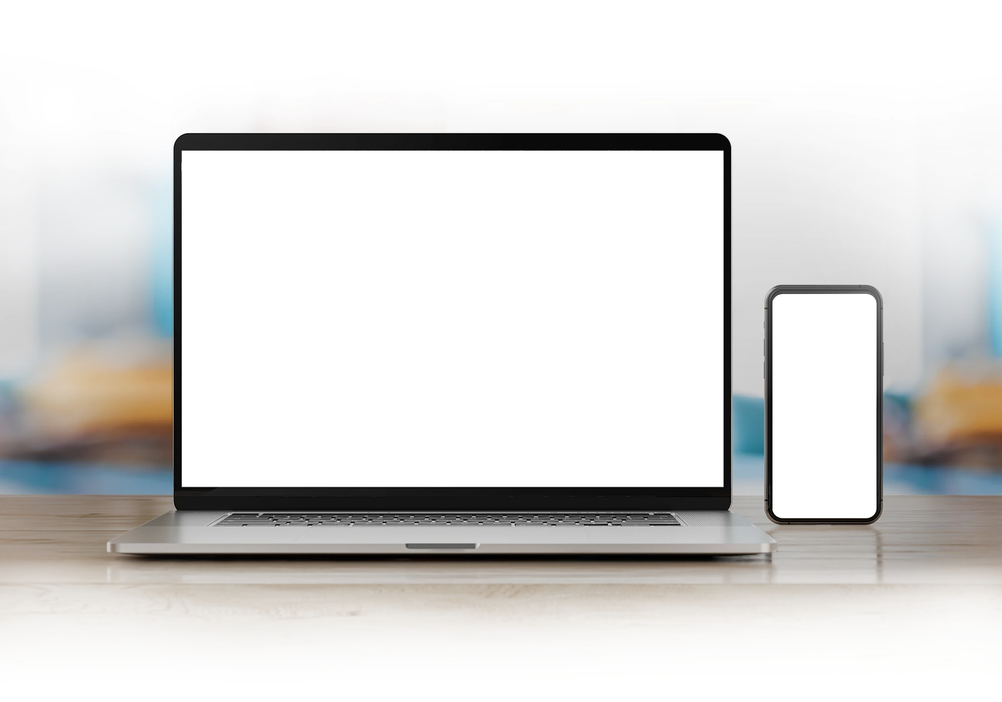 Laptop and phone device frame